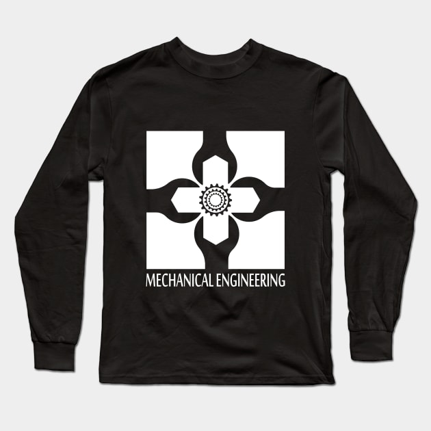 mechanical engineering text engineer design Long Sleeve T-Shirt by PrisDesign99